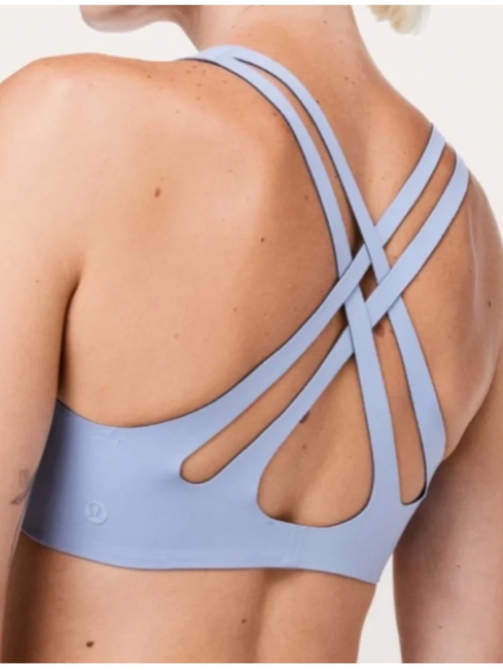 Lululemon Light Strides Bra Lavender Periwinkle Size 6